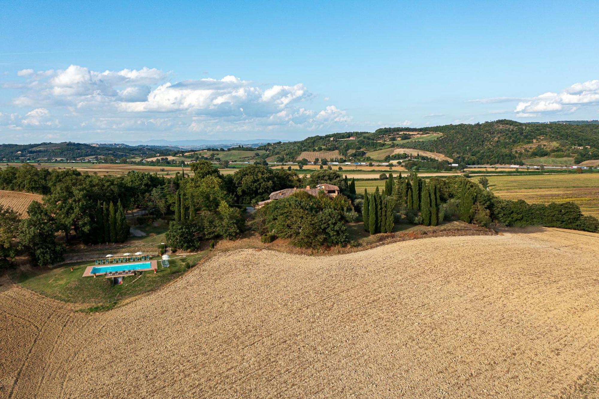 Villa Palazzo Bello Con Piscina E Ac - Cetona Εξωτερικό φωτογραφία